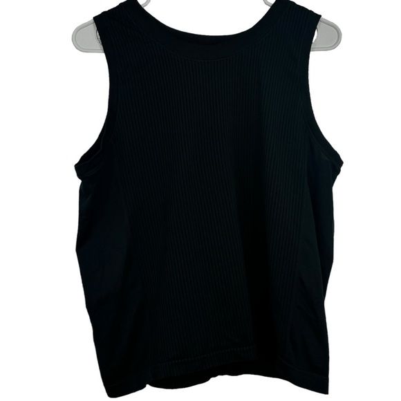 Athleta Black Ribbed Athleisure Tank Top XL and a Large - Picture 1 of 6